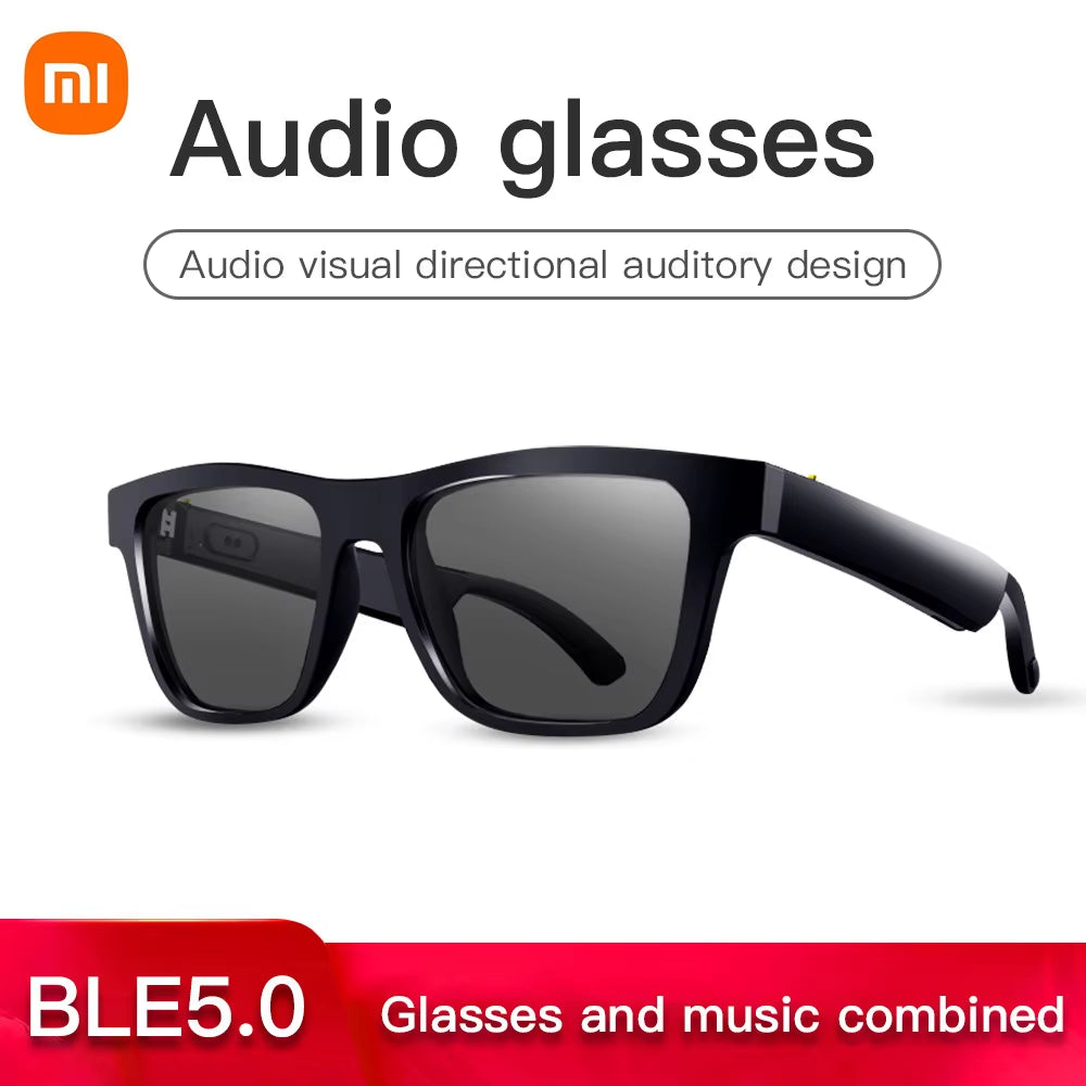 Xiaomi Smart Glasses Wireless Bluetooth 5.0 Sunglasses Outdoor Smart Sport Hands-Free Calling Calling Music Anti-Blue Eyeglasses