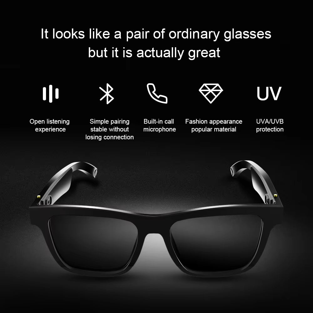 Xiaomi Smart Glasses Wireless Bluetooth 5.0 Sunglasses Outdoor Smart Sport Hands-Free Calling Calling Music Anti-Blue Eyeglasses